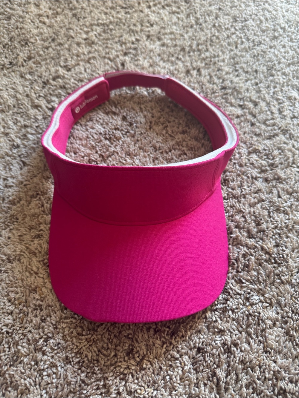 Lululemon Pink Visor NWOT